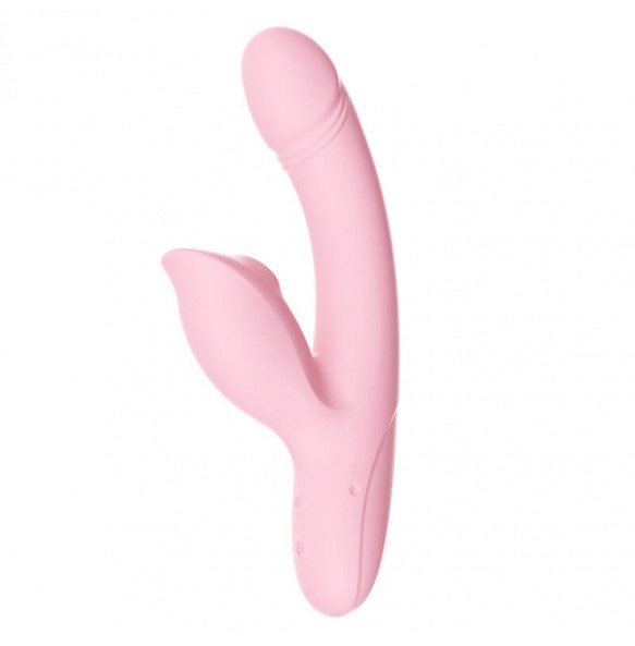 MizzZee - Dreamy Suction Heating Vibrating Wand (Chargeable -Pink)